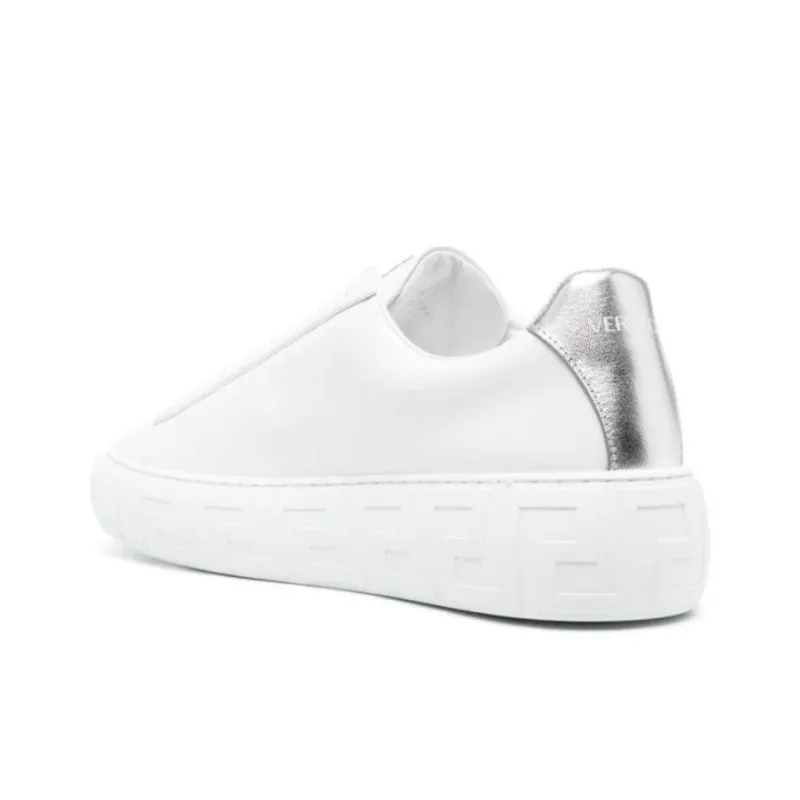 VERSACE La Greca Logo-print Sneakers-4