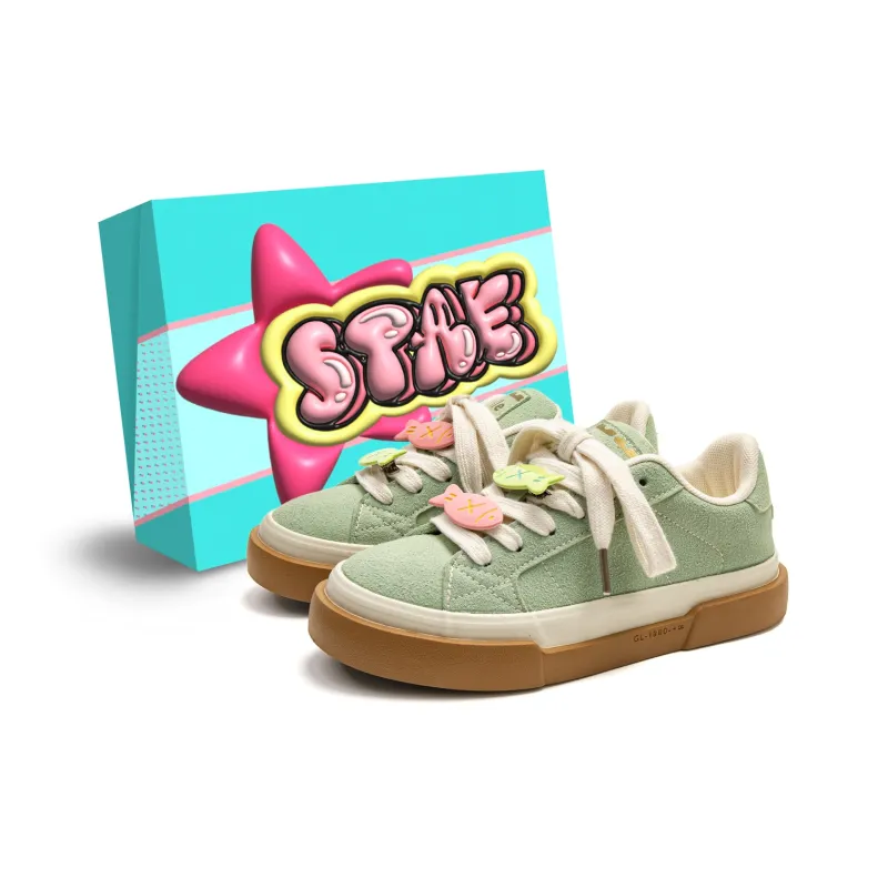 STAE Anti-Slip Wear-Resistant Low-Top Skateboard Shoes Women's-24