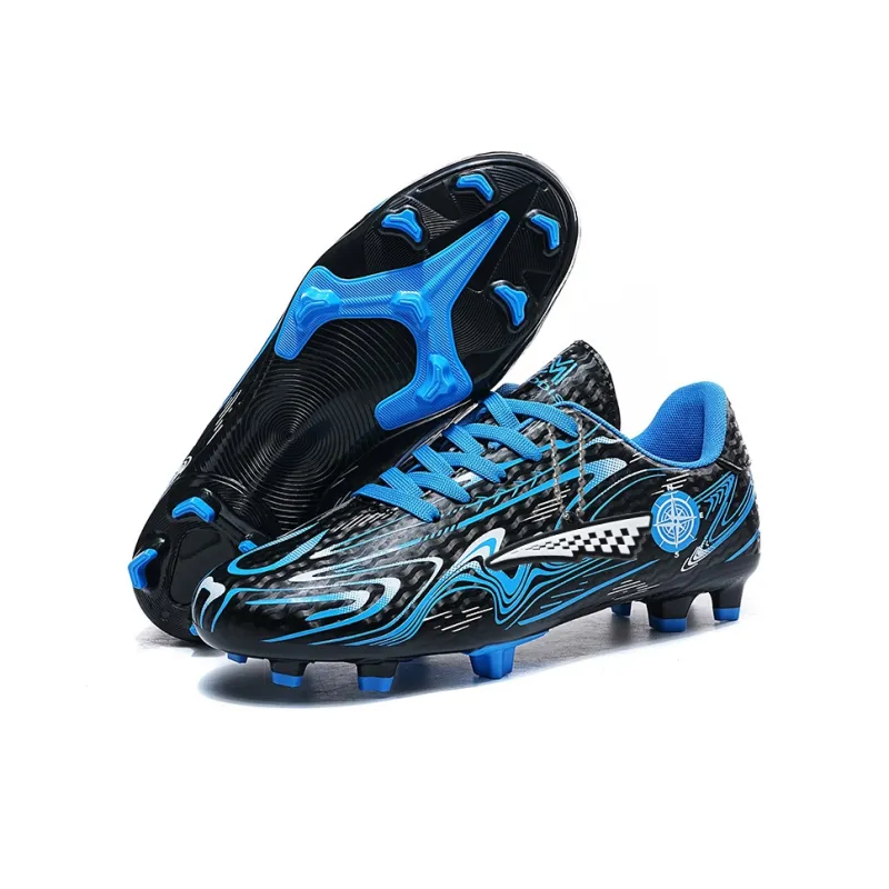 Goku Frieza FG Rubber Long Studs Artificial Ground Cushioned Slip-Resistant Abrasion-Resistant Soccer Shoes Unisex-1