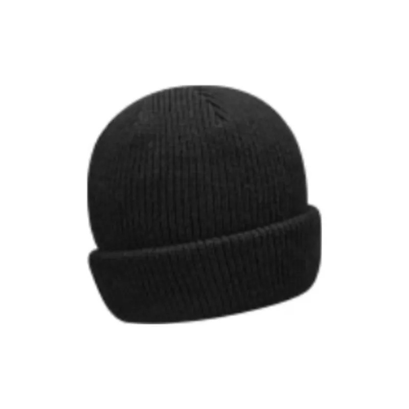 Skechers Acrylic Sheep Wool Wool Blend Beanies Unisex Black-2