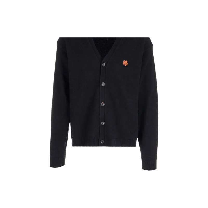 KENZO Button Up Knitted Cardigan-6