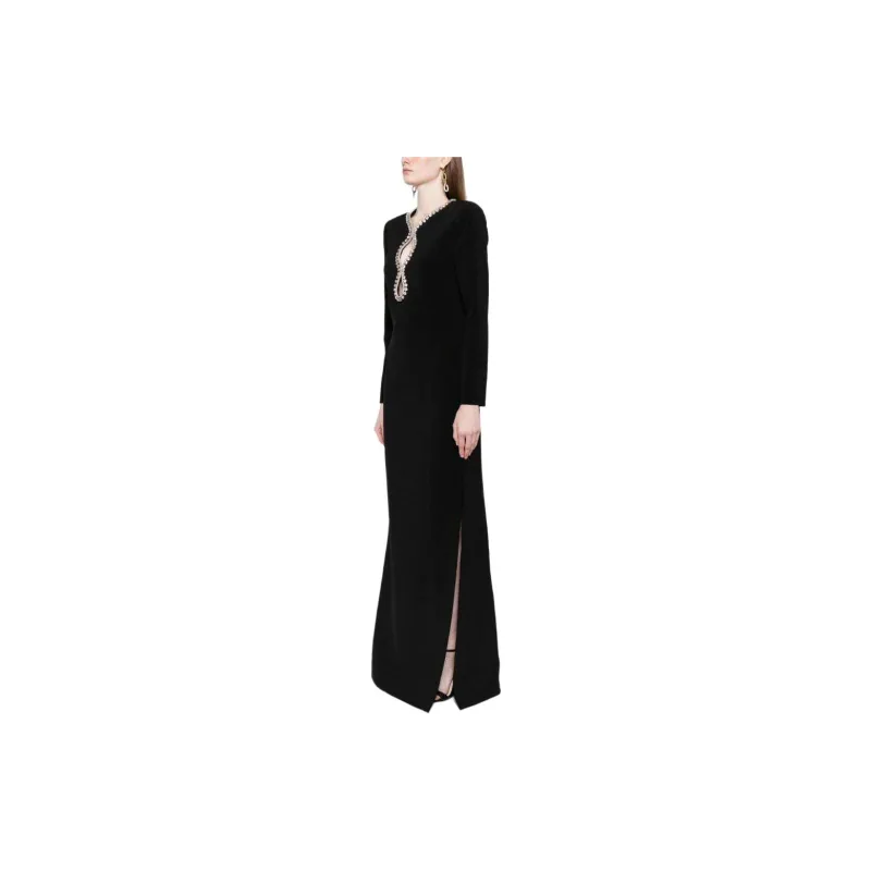 ELIE SAAB Crystal embellished Maxi Dress-2
