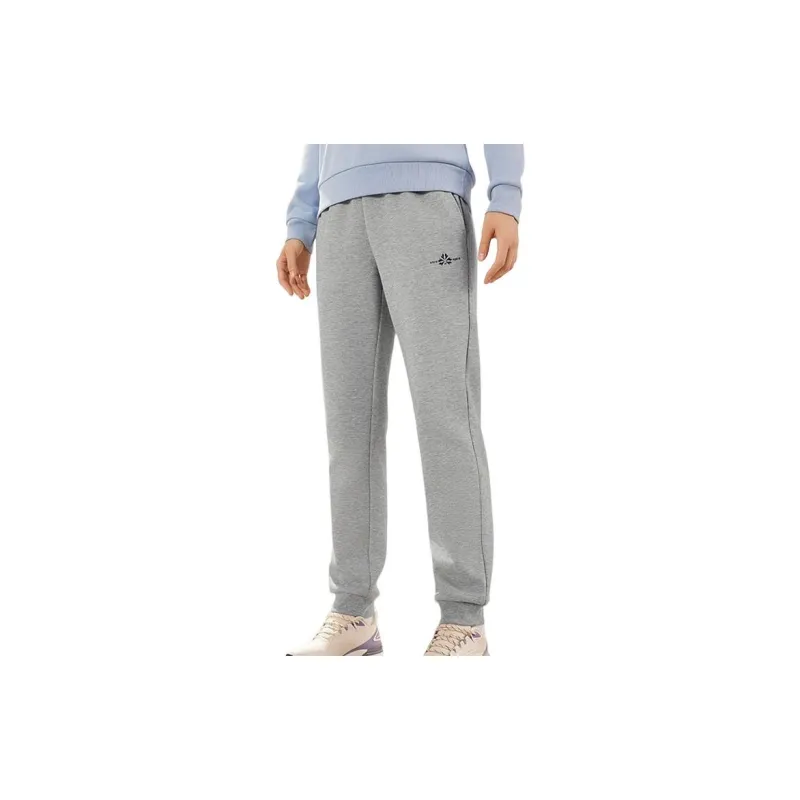 361° Knitted Sports Pants Women's Light Grayish Beige-2