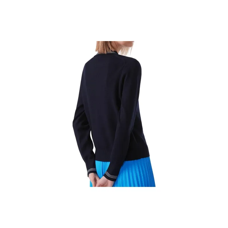 LACOSTE Knitwear Women's Navy Blue-3