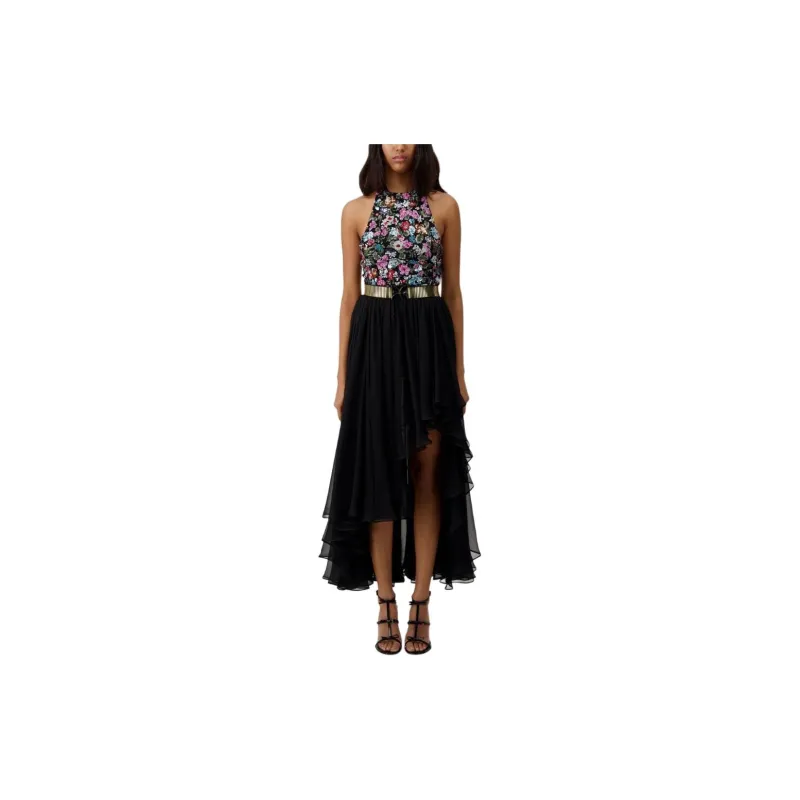Giambattista Vall Floral Sequined Bodysuit-1