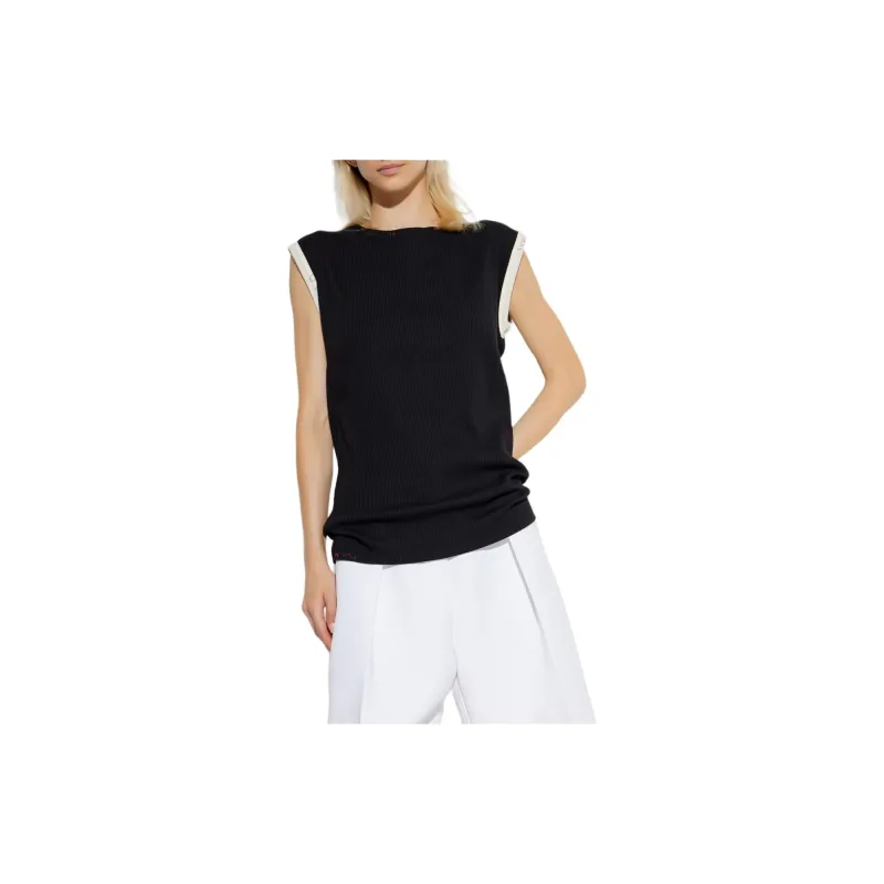 MARNI Logo Embroidered Tank Top-2