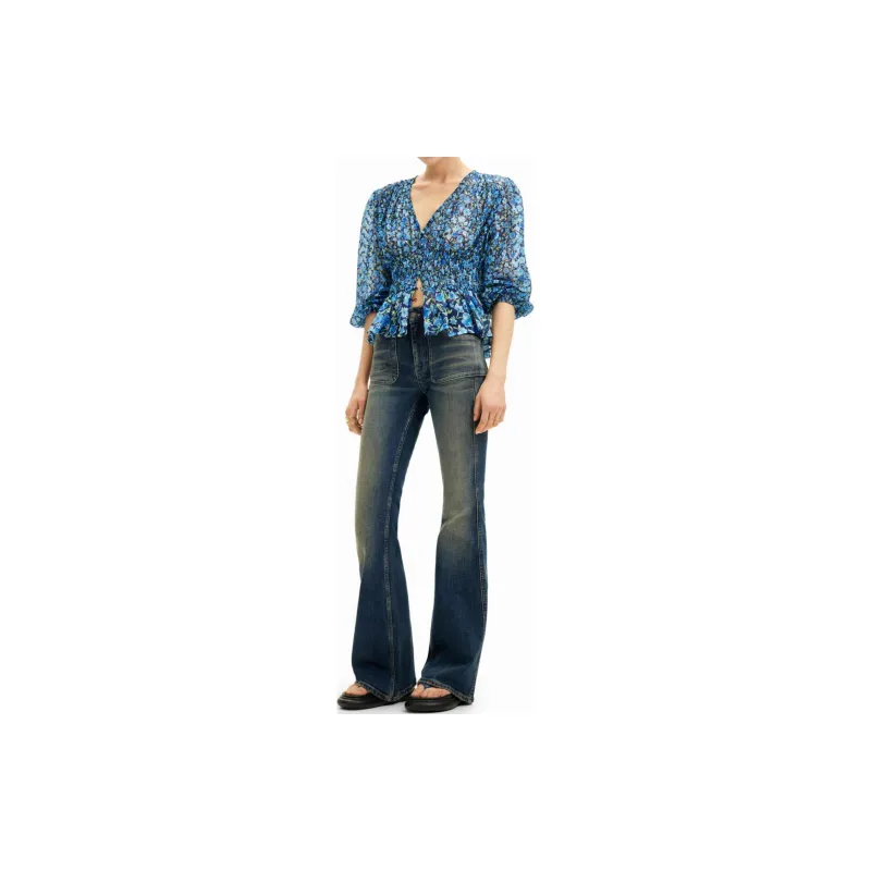 Desigual Shirts Women's Blue-1