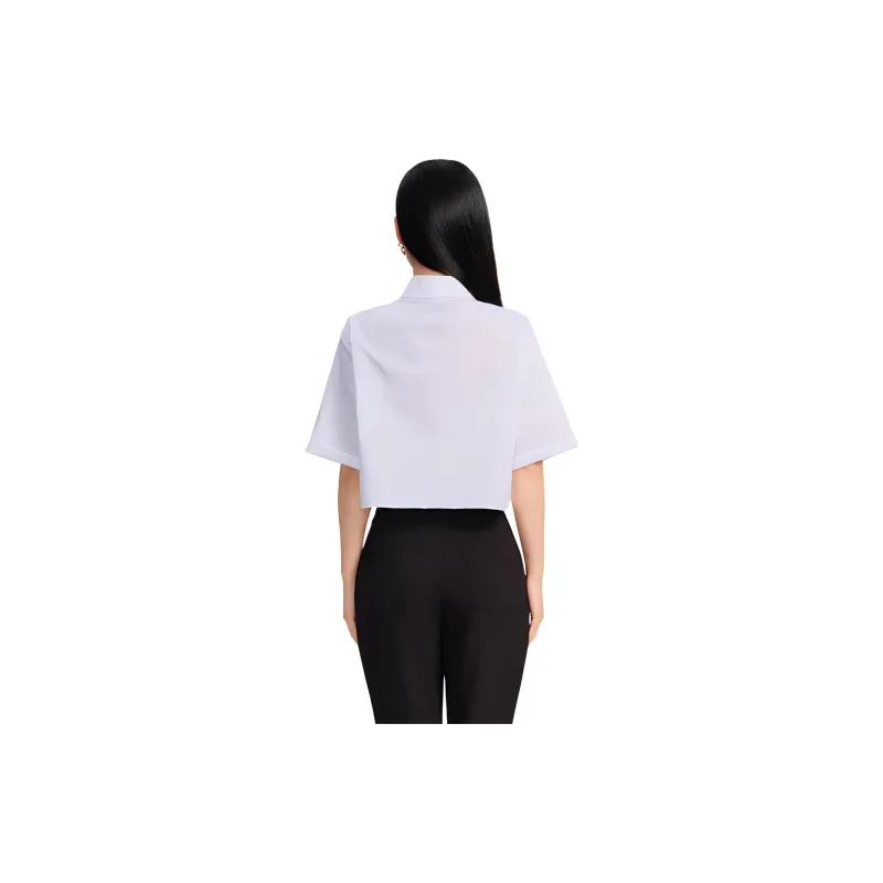Blood Glitter Shirt Women's White-1