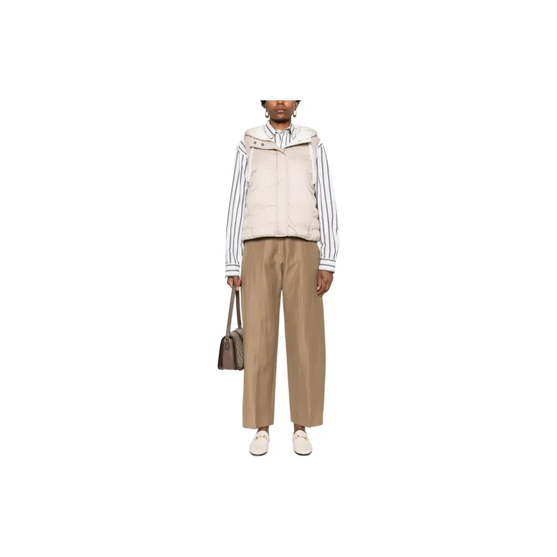 Brunello Cucinelli Monili detail Padded Gilet-1