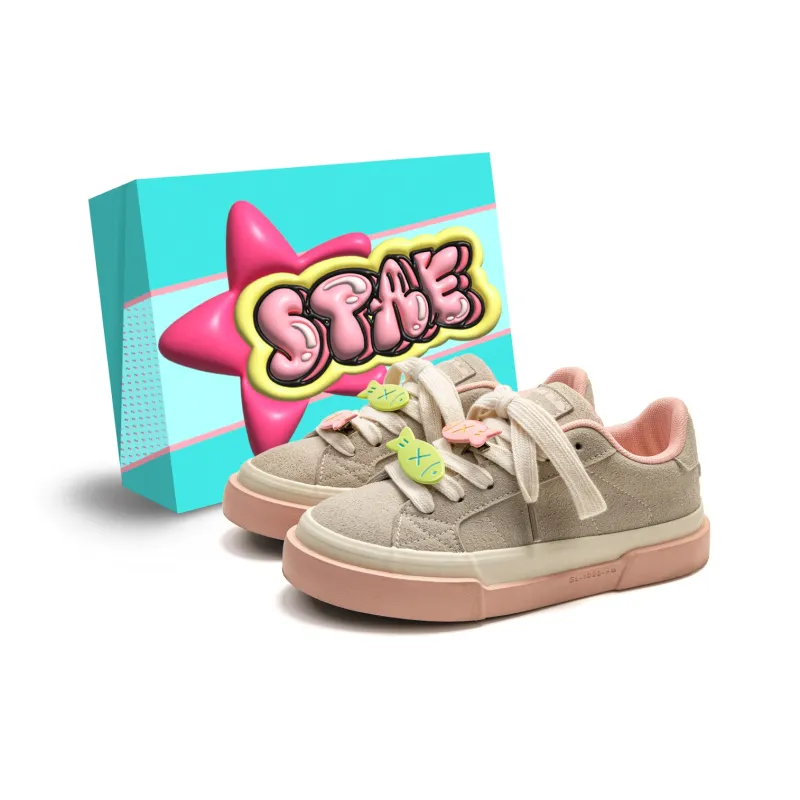 STAE Anti-Slip Wear-Resistant Low-Top Skateboard Shoes Women's-12
