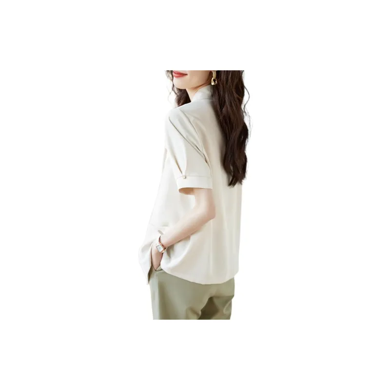 Mo Han Yi Mei Business Suit Women's Light Apricot-1