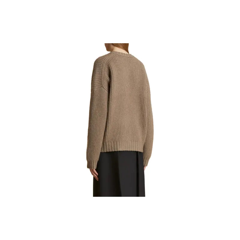 KHAITE Manuela Crewneck Sweater-1