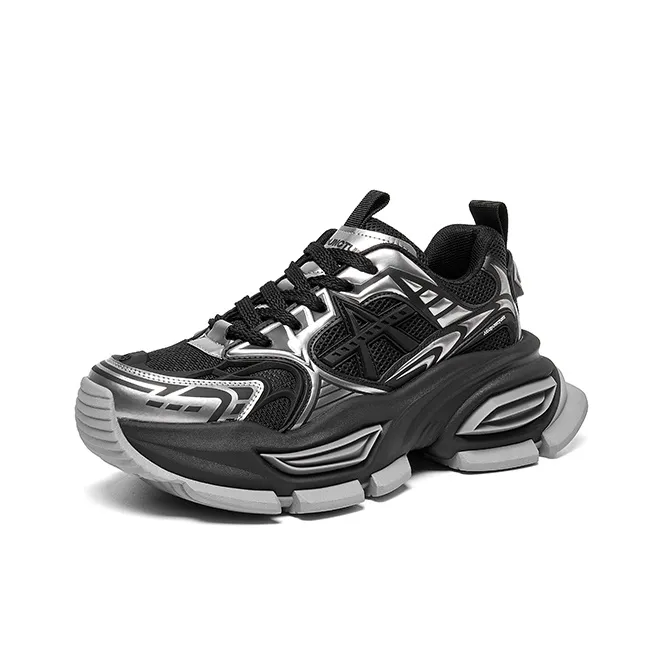 Acupuncture Mystic Realm Cushioning, Breathable, Lightweight Low Top Chunky Sneakers Unisex Black Box-14