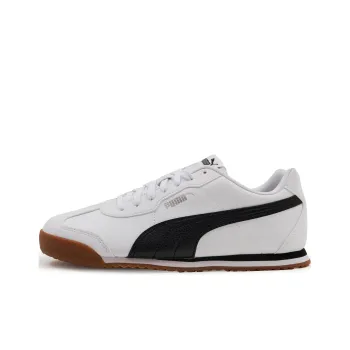 PUMA Turino Cushioning Anti Slip And Wear Resistant Low Top Running Shoes Men's White