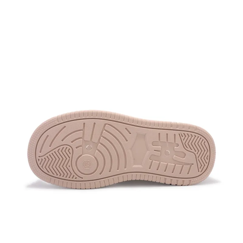 SNXR Slip-Resistant Cushioning Quick-Drying Wear-Resistant Low-Top Skateboard Shoes Women's Beige-14