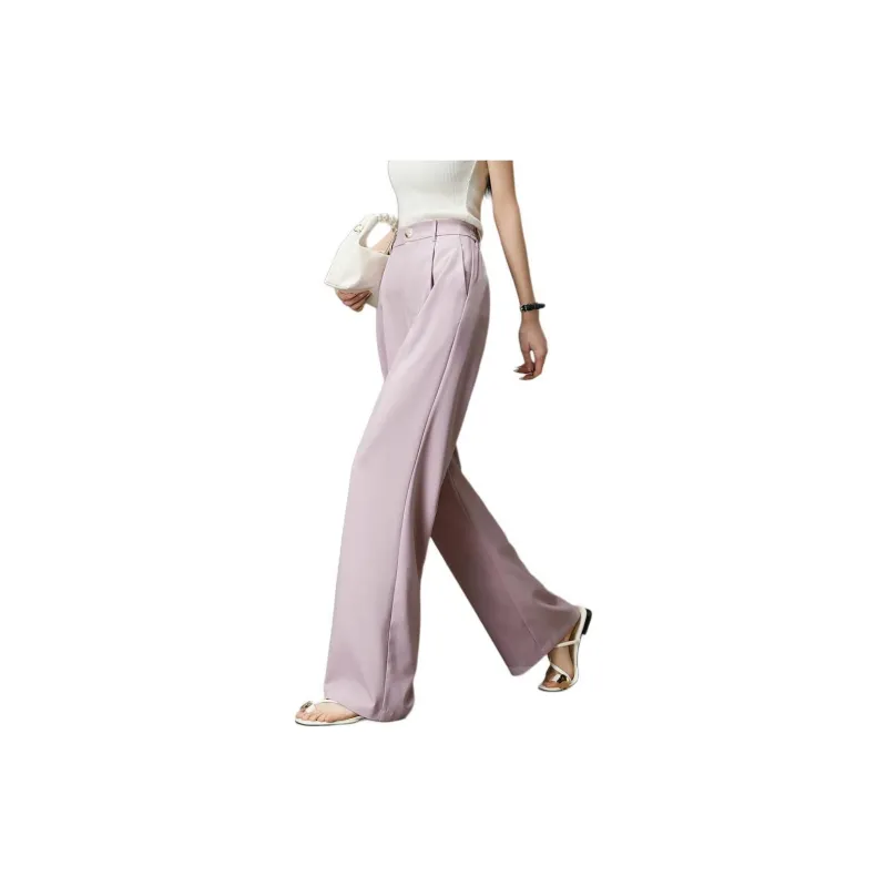 【dme】 Casual Pants Women's Pink Purple-3