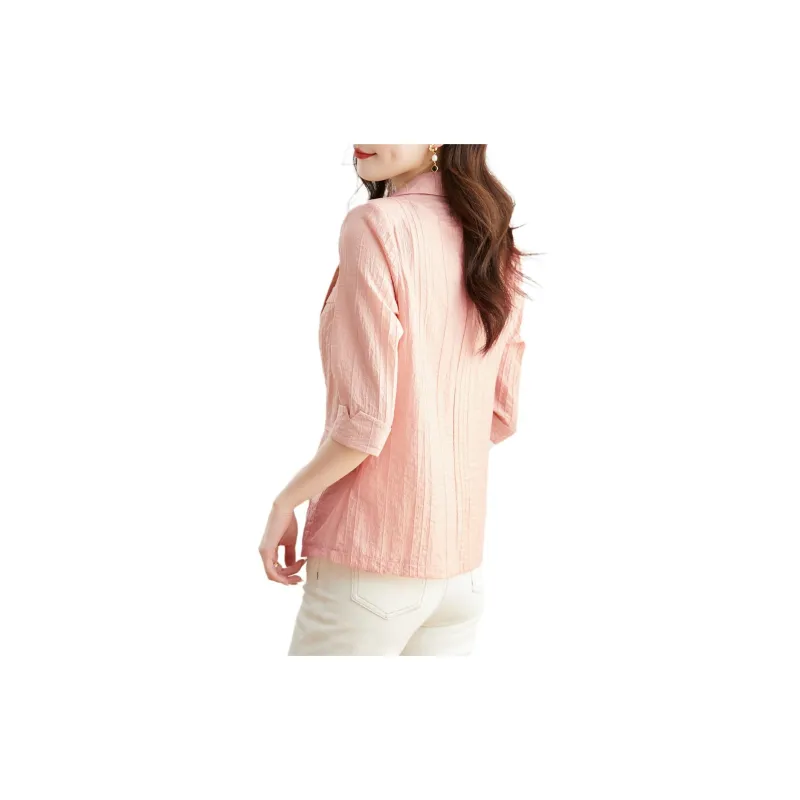 Still Quiet Business Suit Women's Pink-3