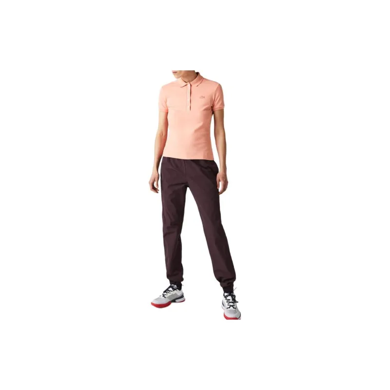 LACOSTE Polo Shirt Women's Flesh Pink-1