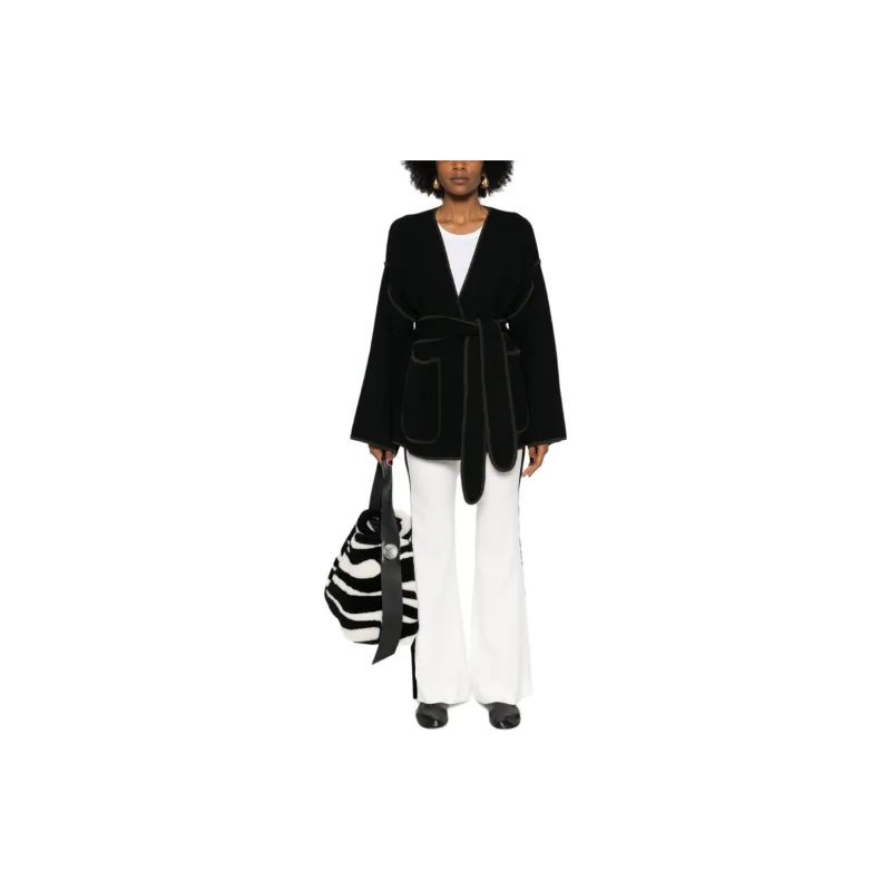 Lisa Yang SS24 Coats Women's Black-1