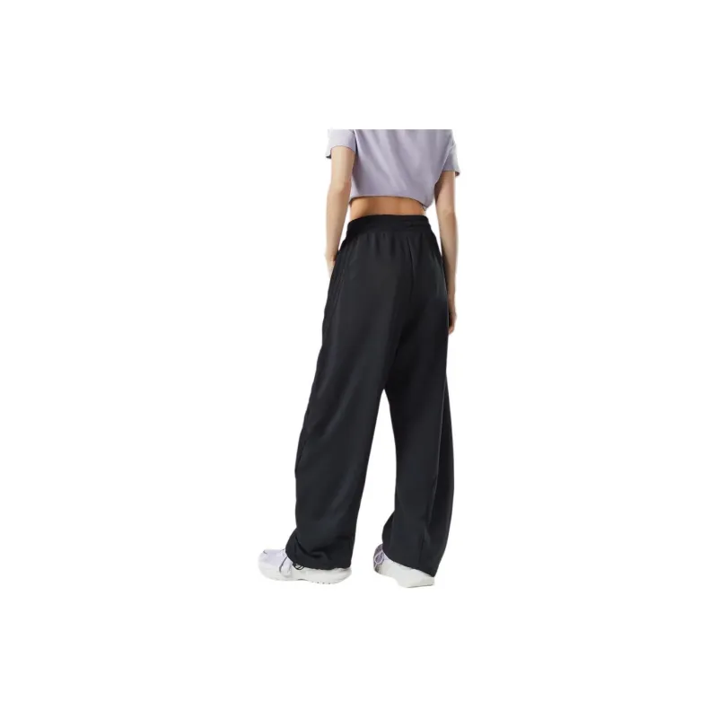 Adidas Dance French Terry Joggers Knitted Sports Pants Women's Black-5