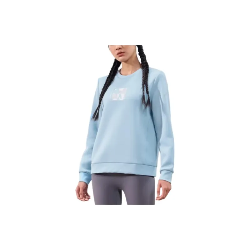 XTEP Variety Training Collection Sweatshirt Women's Azure Blue-3