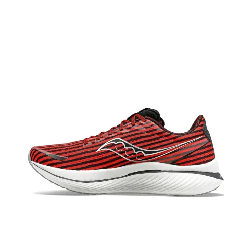 saucony Black Men Run X Endorphin Speed 3 'Black Red Stripes'