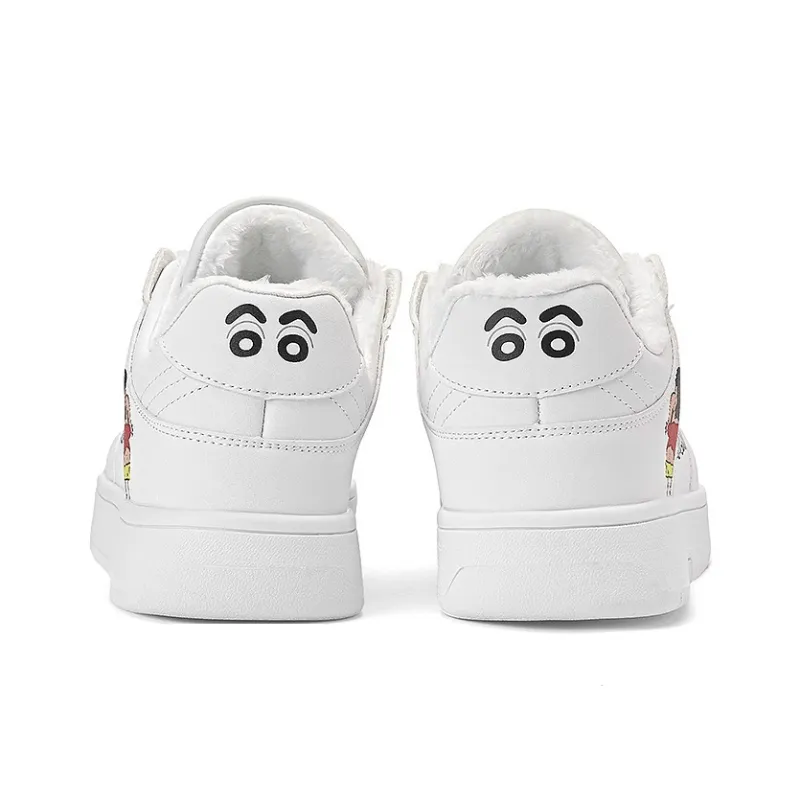 Crayon Shinchan Abrasion Resistant Slip Resistant Low Top Skateboard Shoes-17