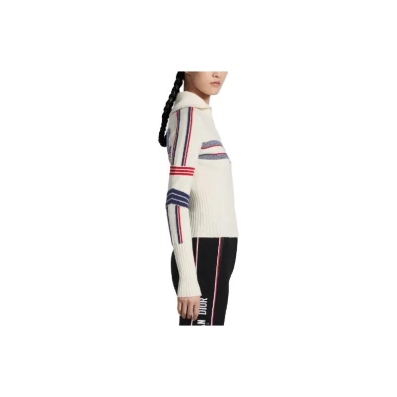 DIOR Dioralps FW23 Knitwear Women's Ecru-5