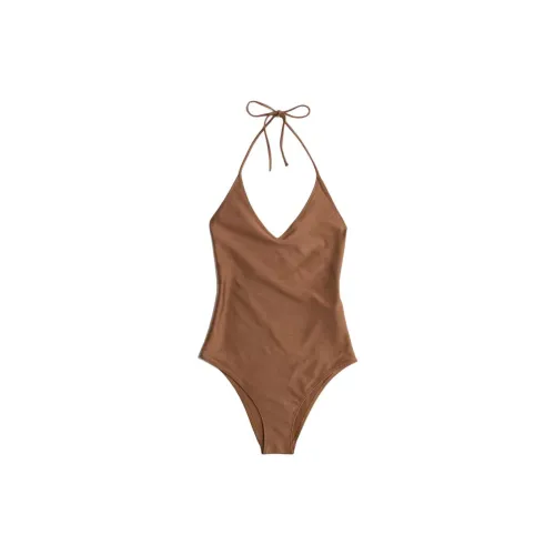 H&M One-Piece Swimsuits Women's Brown