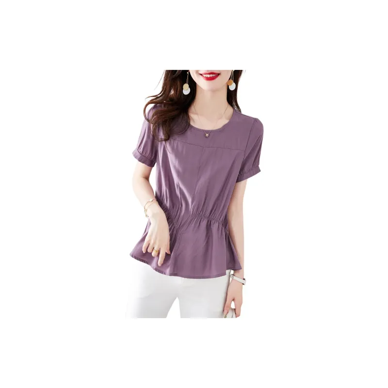 Still Quiet Shirt Women's Purple-1