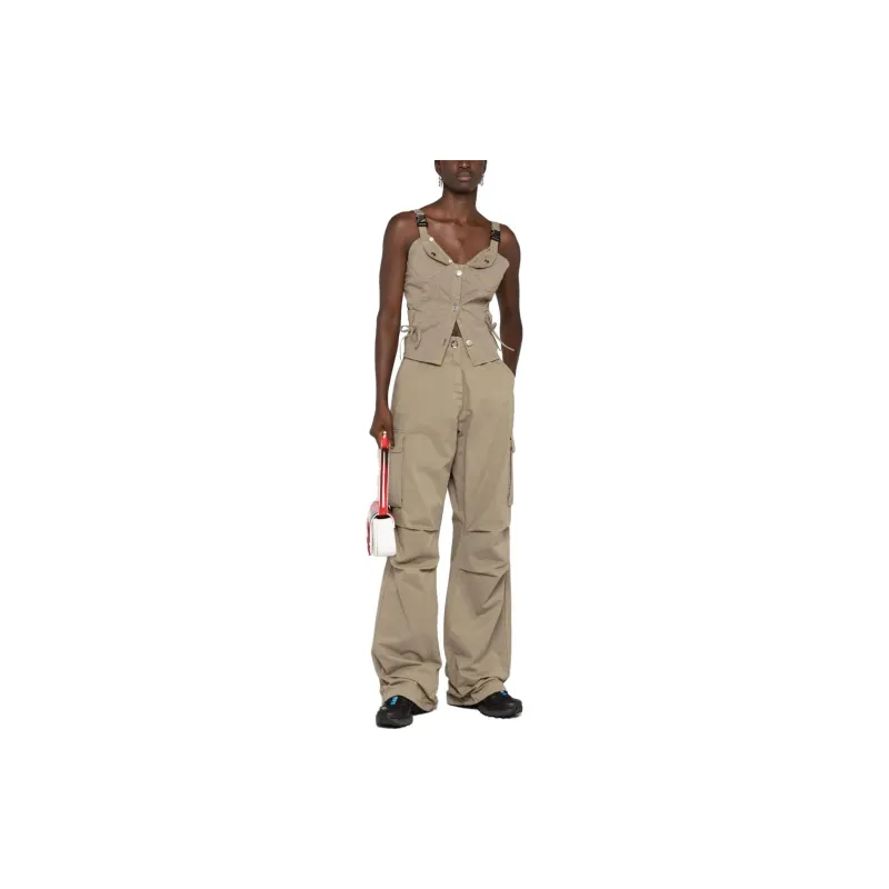 COPERNI Logo Patch Cargo Pants-1