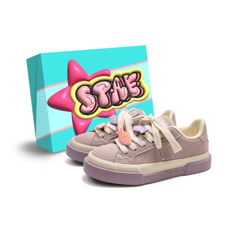 STAE Anti-Slip Wear-Resistant Low-Top Skateboard Shoes Women's-18