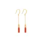 Joy Drop Earrings[Red]