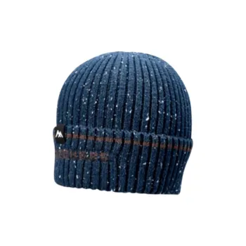 Skechers Knitted Fabric Beanies Unisex Navy Blue