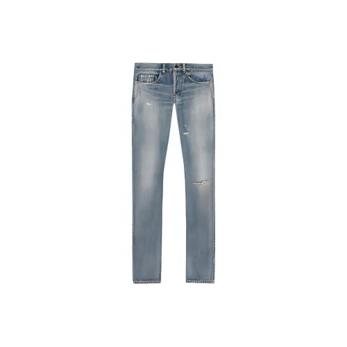 SAINT LAURENT Jeans Men Blue