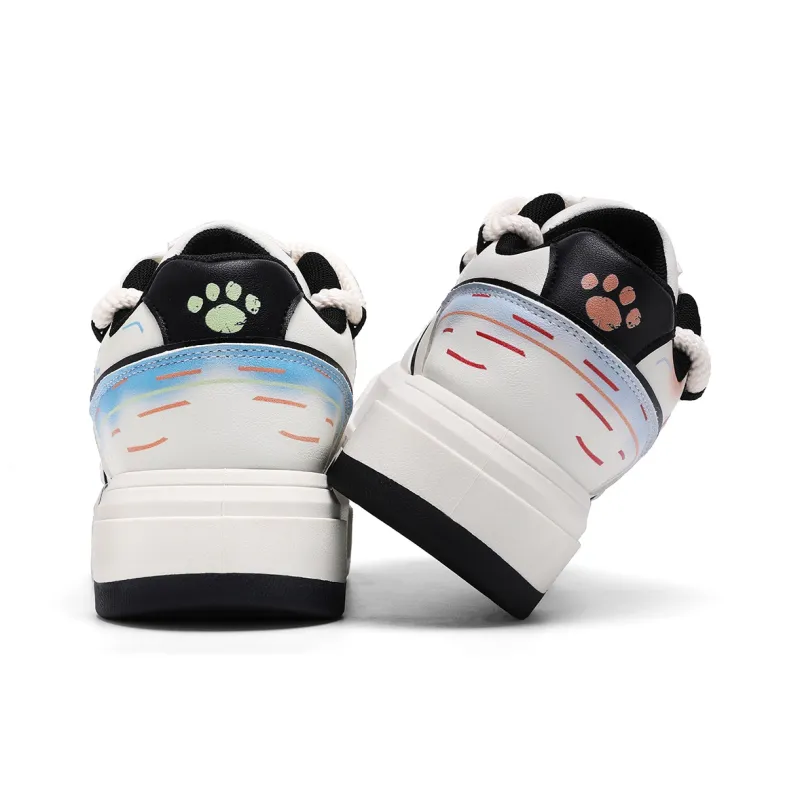 TALKING TOM Slip-Resistant Cushioning Wear-Resistant Low-Top Skateboard Shoes Unisex-26