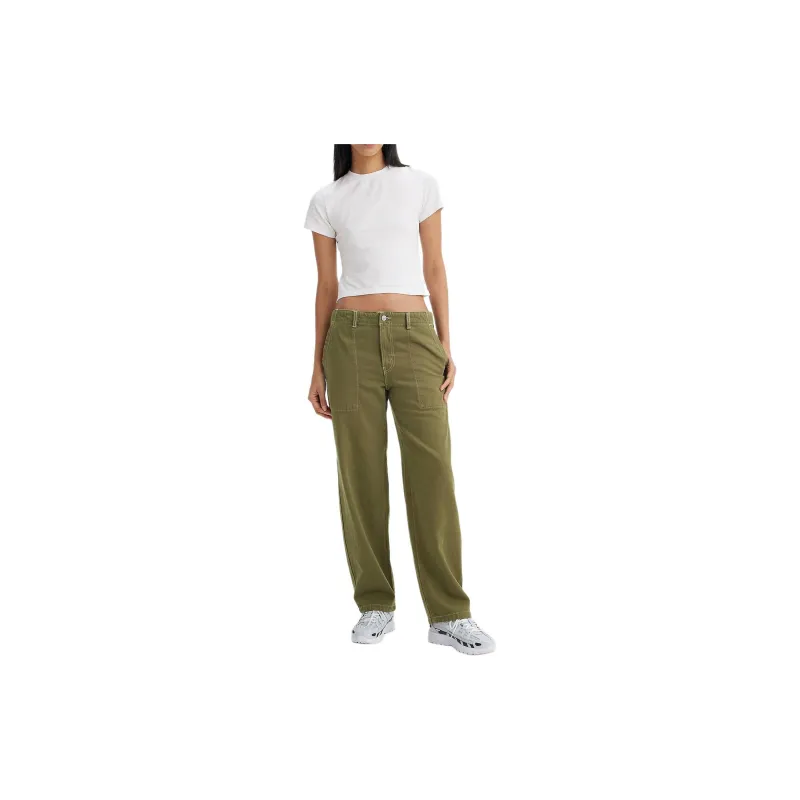 Levi’s Jeans Women's Olive Green-1