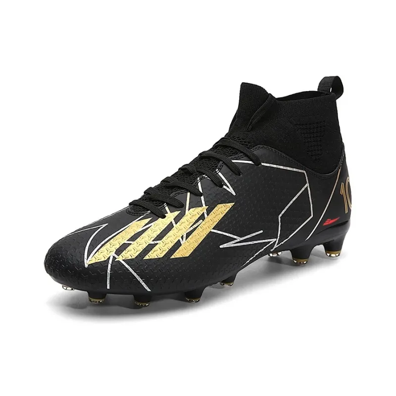 Kuding FG Rubber Long Studs Artificial Ground Natural Ground Coverage Impact-Resistant Soccer Shoes Unisex-3