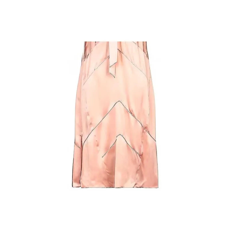 Burberry Sleeveless Dress Women's Pink-5