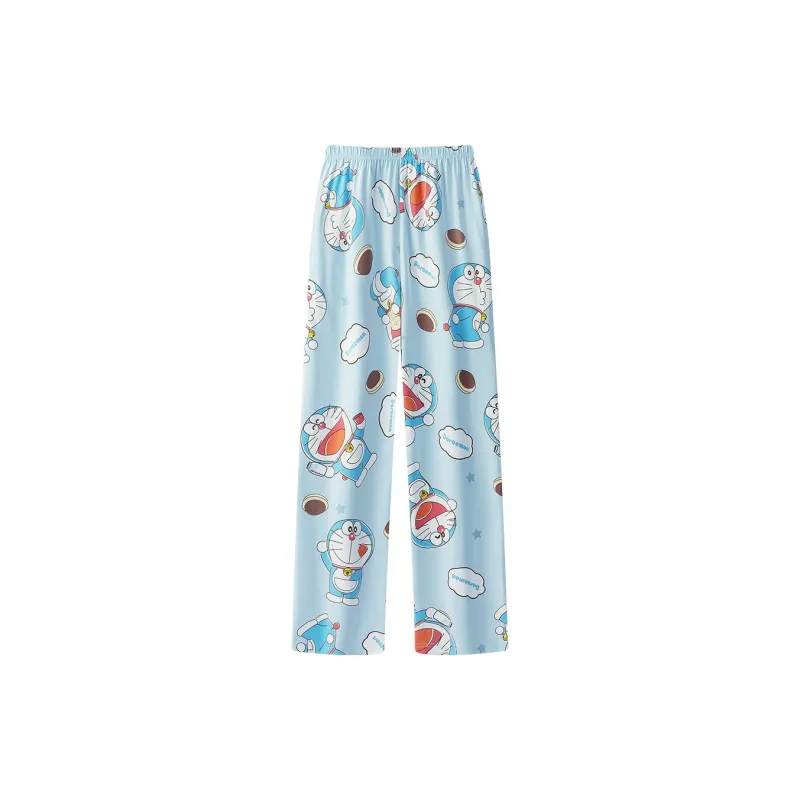 Gongdie x DUOLA A MENG , LIANMINGKUAN Pajama Pants Unisex Blue-1