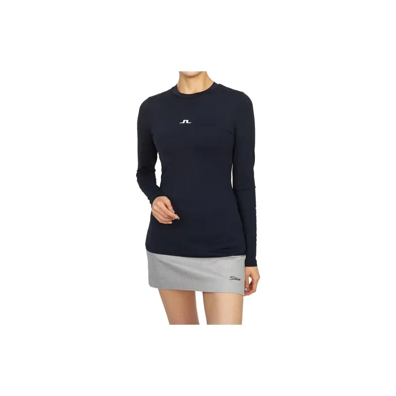 J.Lindeberg T Shirt Women's Marine Blue-4
