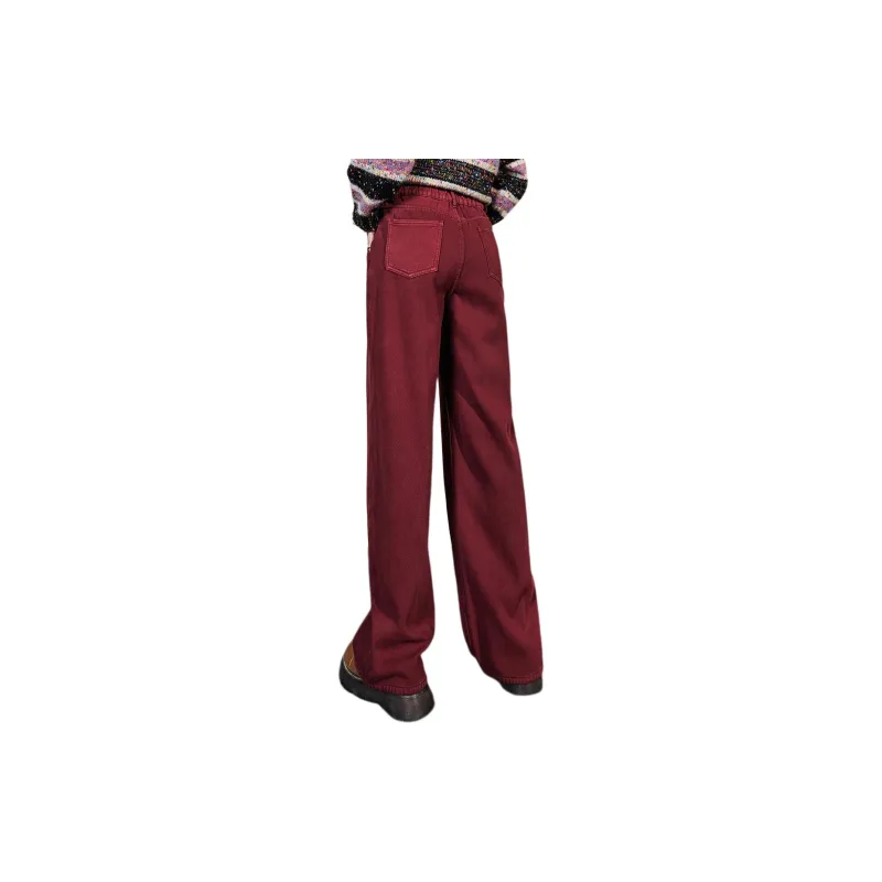 A02 Jeans Women's Fuchsia-2