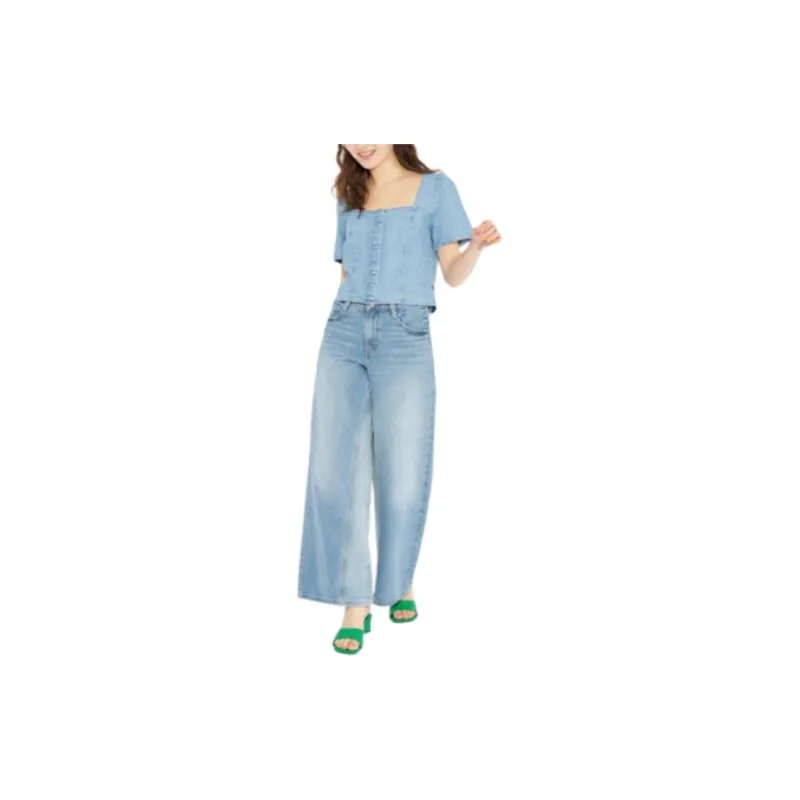 Levis Shirts Women's Blue-2