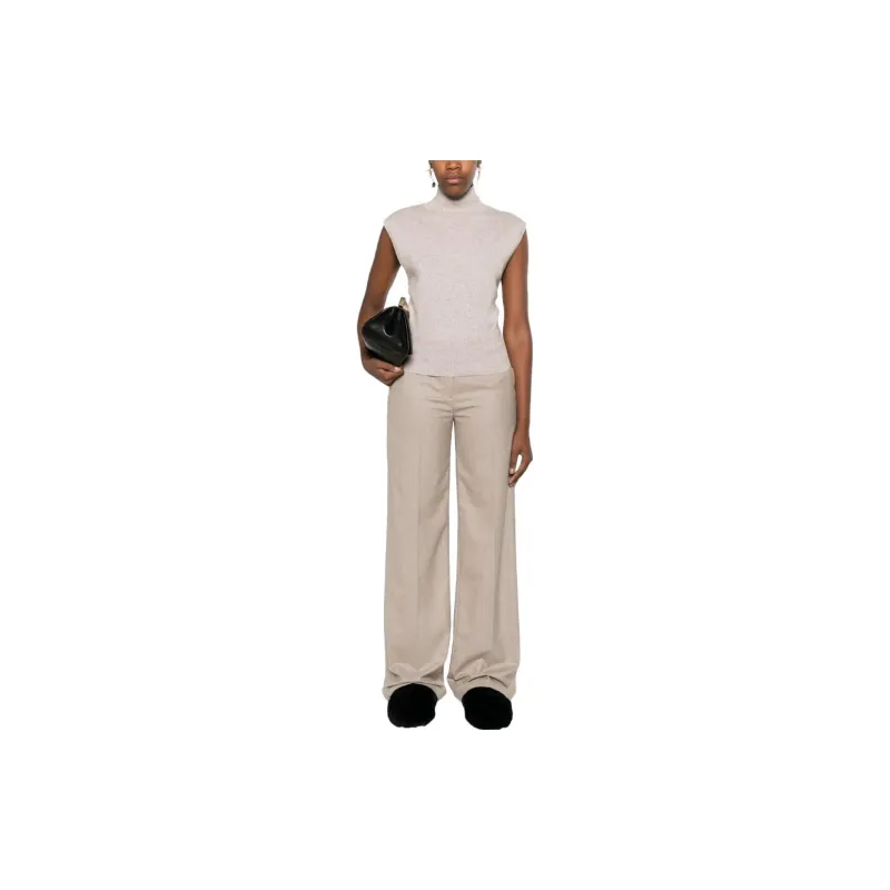 Magda Butrym Tailored Wide leg Cashmere Trousers-1