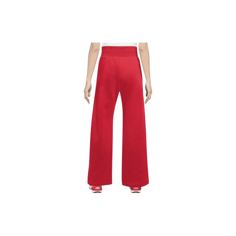 Nike Sportswear Phoenix Fleece Knitted Sports Pants Women's University Red-4