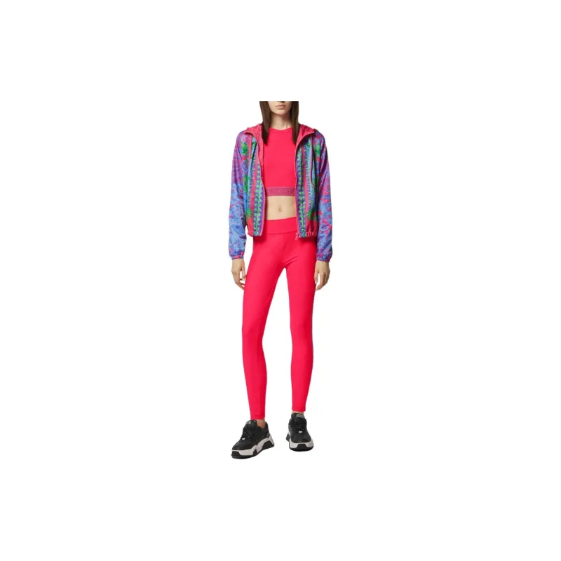 VERSACE JEANS COUTURE SS24 Tank Top Women's Rose Red-4
