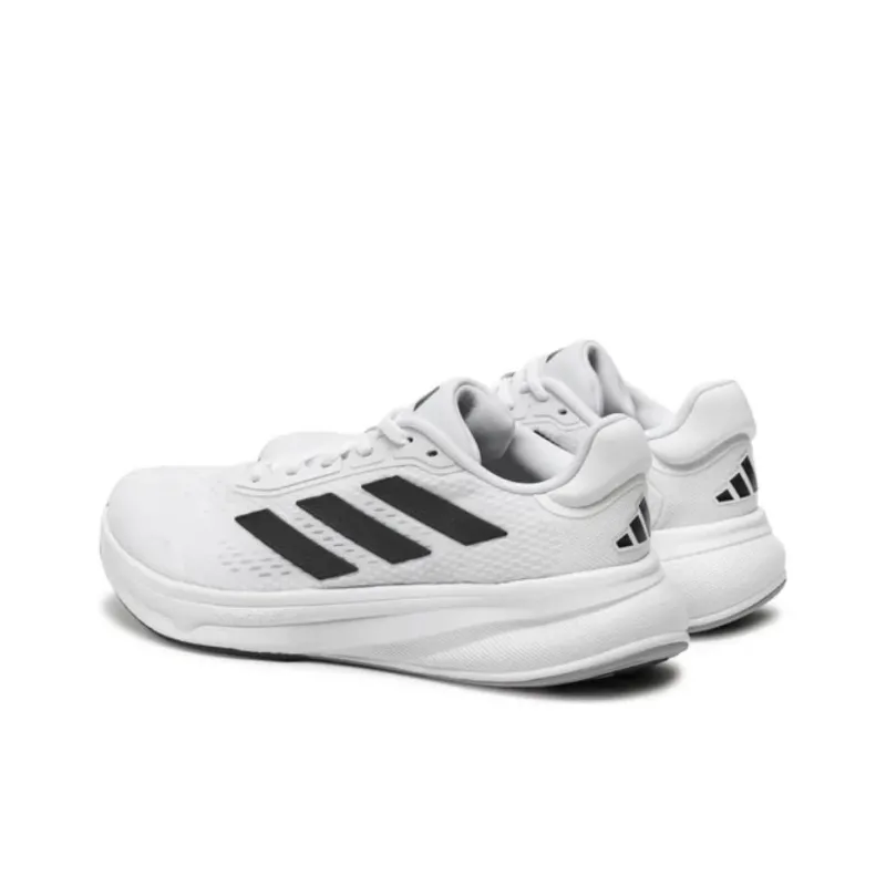 Adidas Response Super Wear Resistant Low Top Running Shoes Men's White-2