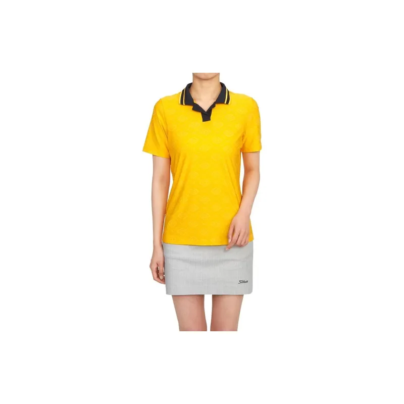 J.Lindeberg Polo Shirt Women's Bright Yellow-2