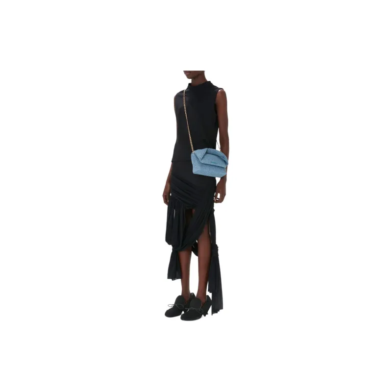 JW Anderson Draped Wrap Stretch Skirt-3