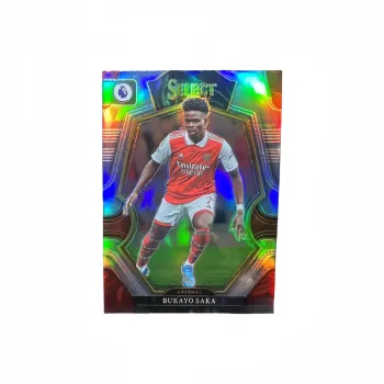 PANINI Premier League SELECT England Arsenal Saka Silver Foil Soccer Player Card Condition Guaranteed Sports Cards 1 Pc